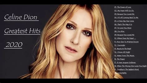 celine dion new album songs